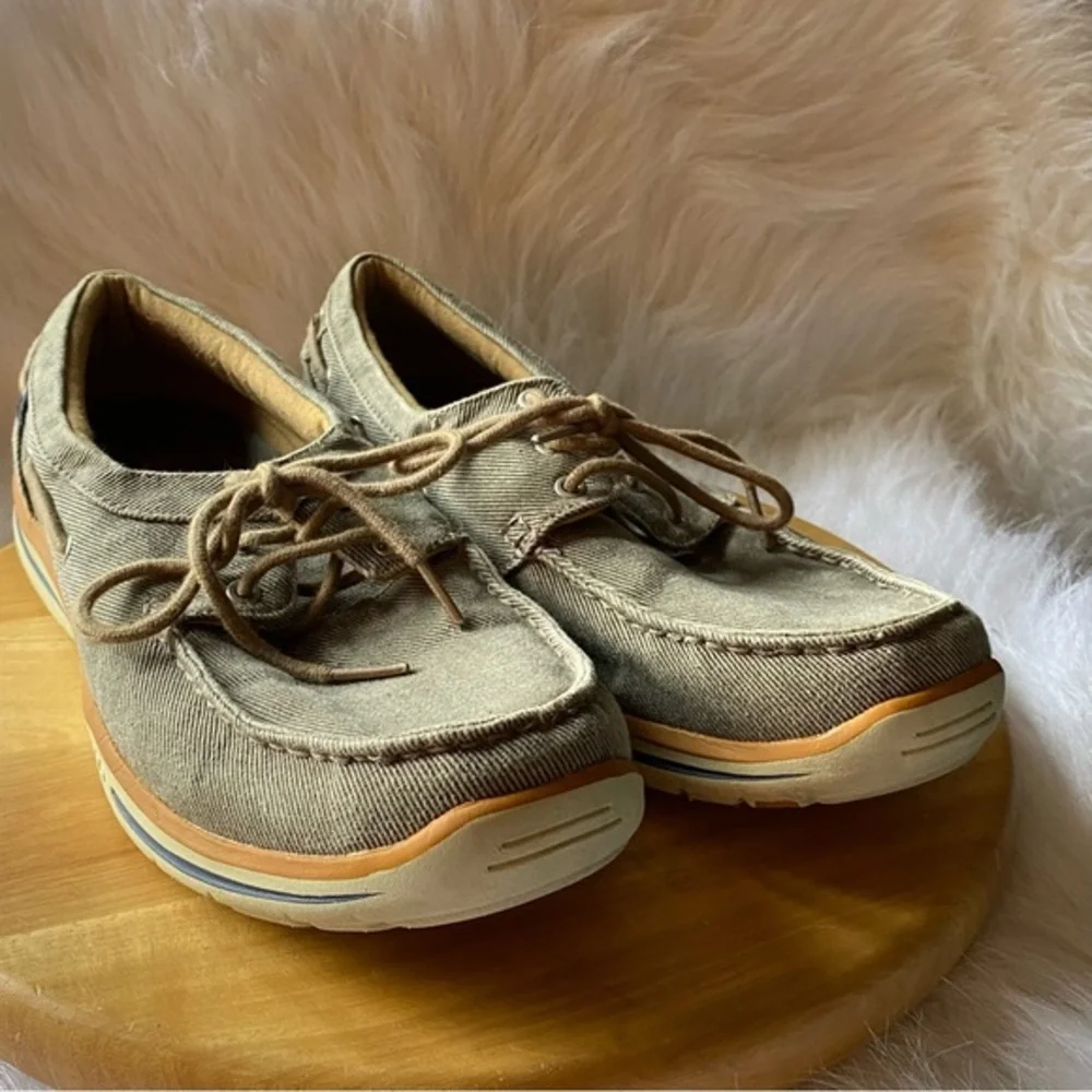Skechers Shoes Mens Size 10‎ Slip On Loafers Boat Shoes